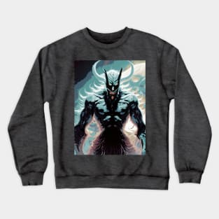 Fasbytes horror  Demon rises Crewneck Sweatshirt